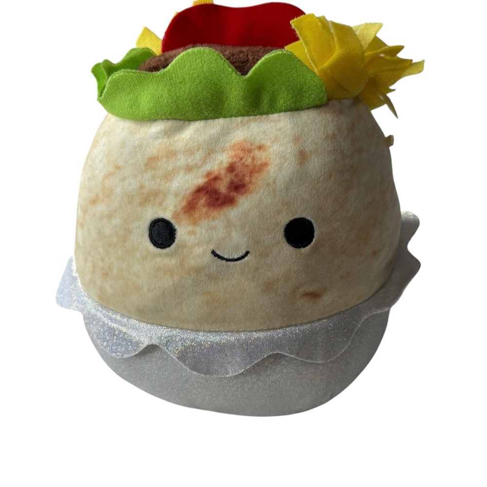 Squishmallow 5" Bernardo the Burrito Food‎ Squad